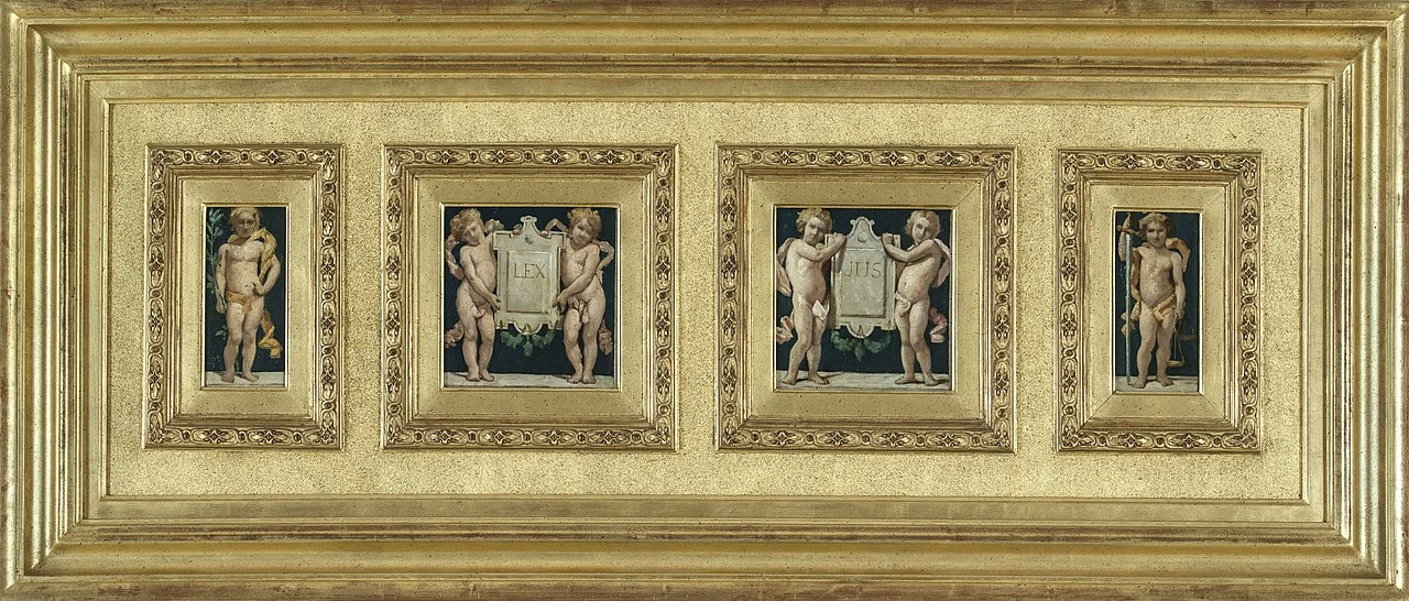Léon Bonnat - Schizzo per l'aula della Cour des Assises del Palais de Justice di Parigi. La pace, Musée des Beaux, Arts de la ville de Paris